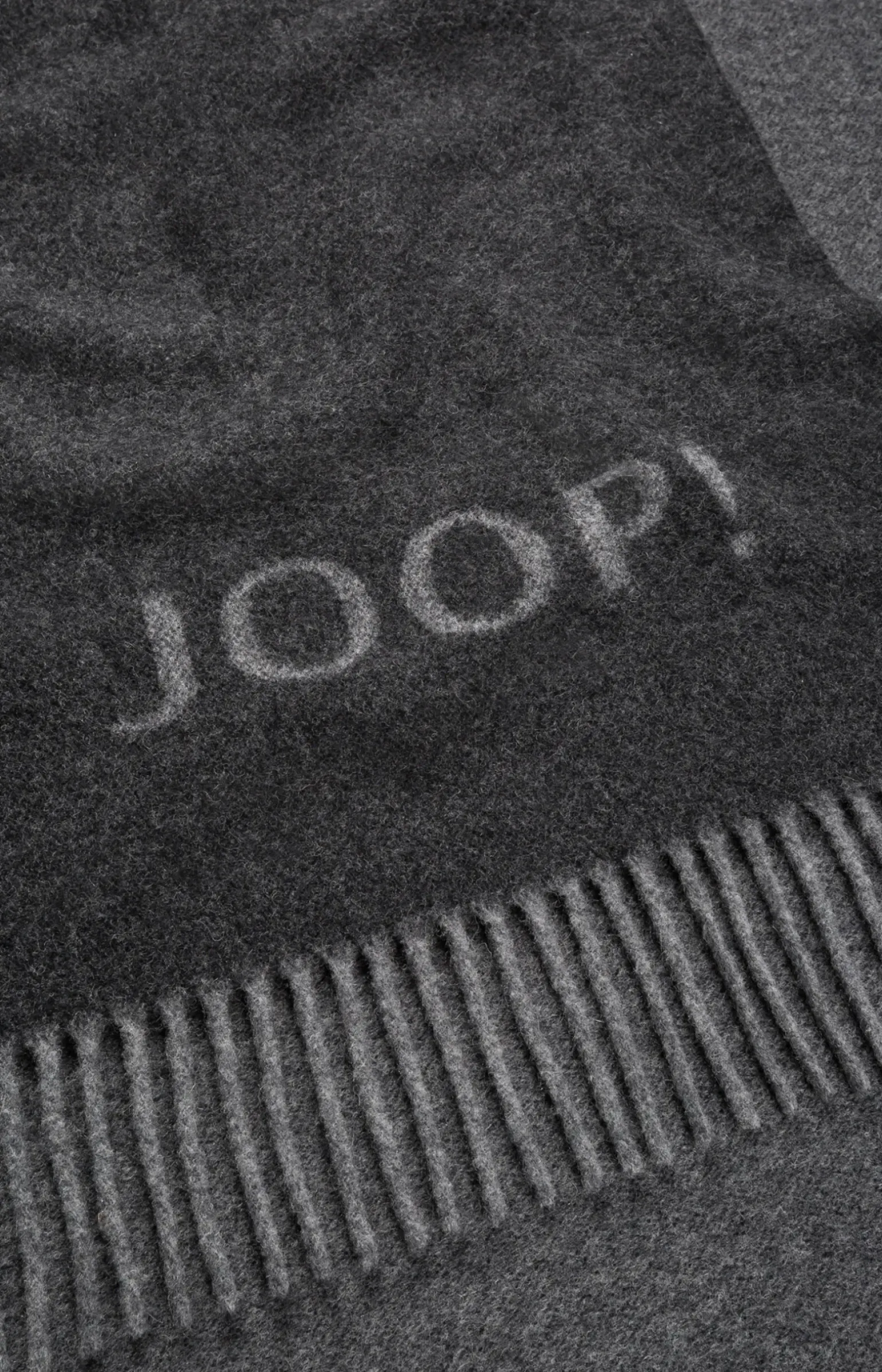 Plaid Fine Doubleface in Anthrazit/Graphit