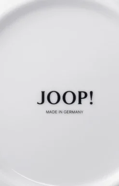 Platzteller Single Cornflower in Weiß