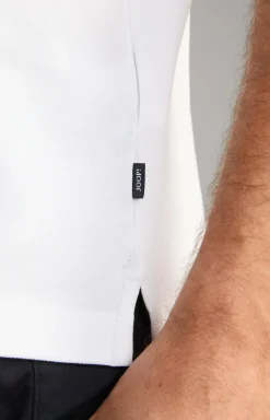 Poloshirt Agnello in Weiß