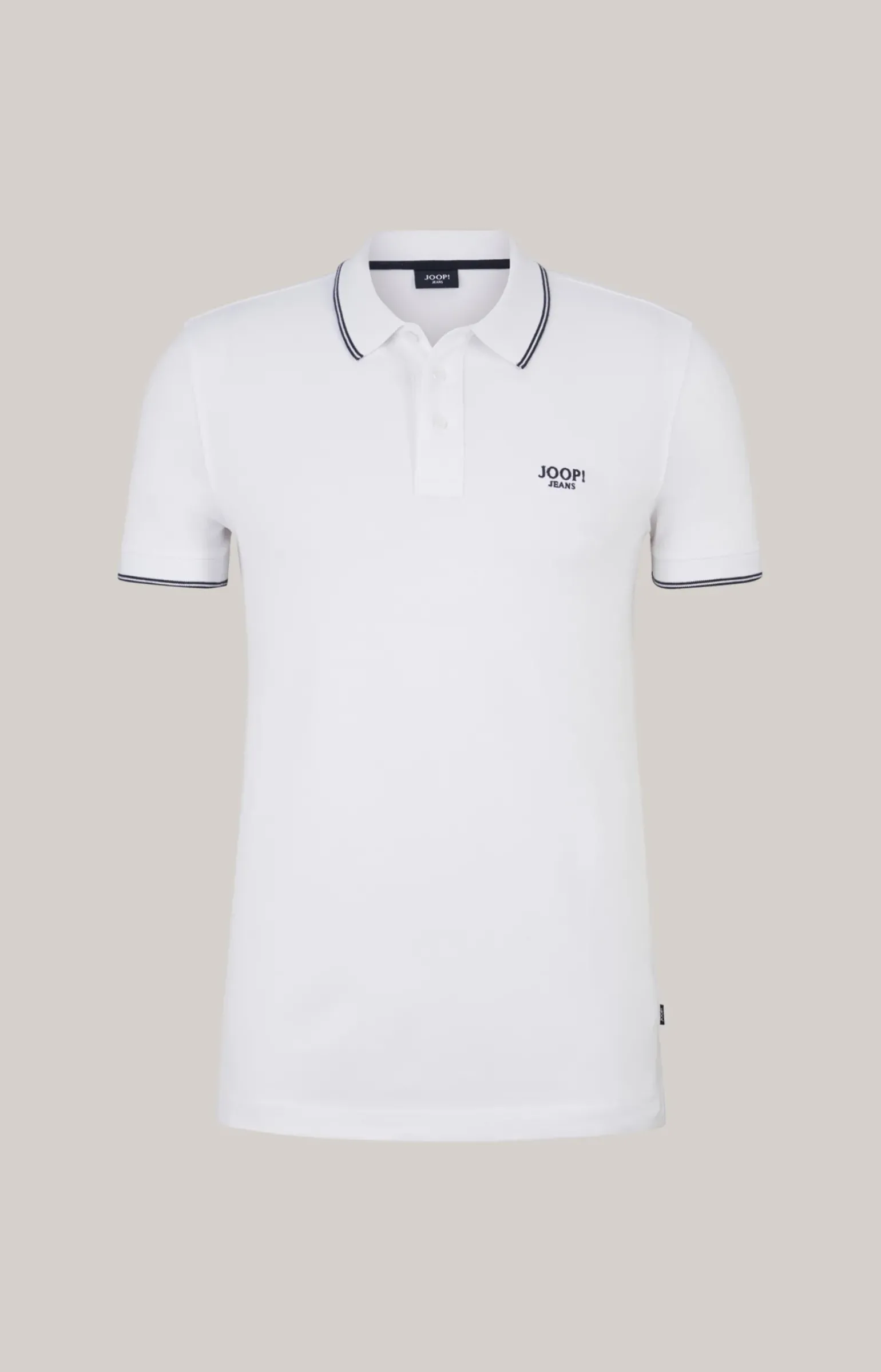 Poloshirt Agnello in Weiß