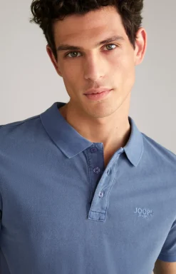 Poloshirt Ambrosio in Blau