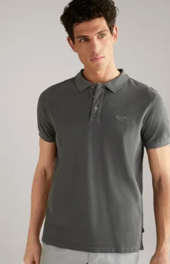 Poloshirt Ambrosio in Dunkelgrau