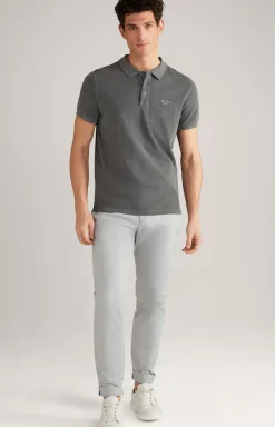 Poloshirt Ambrosio in Dunkelgrau