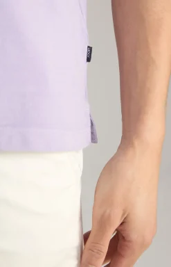 Poloshirt Ambrosio in Flieder