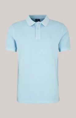 Poloshirt Ambrosio in Hellblau