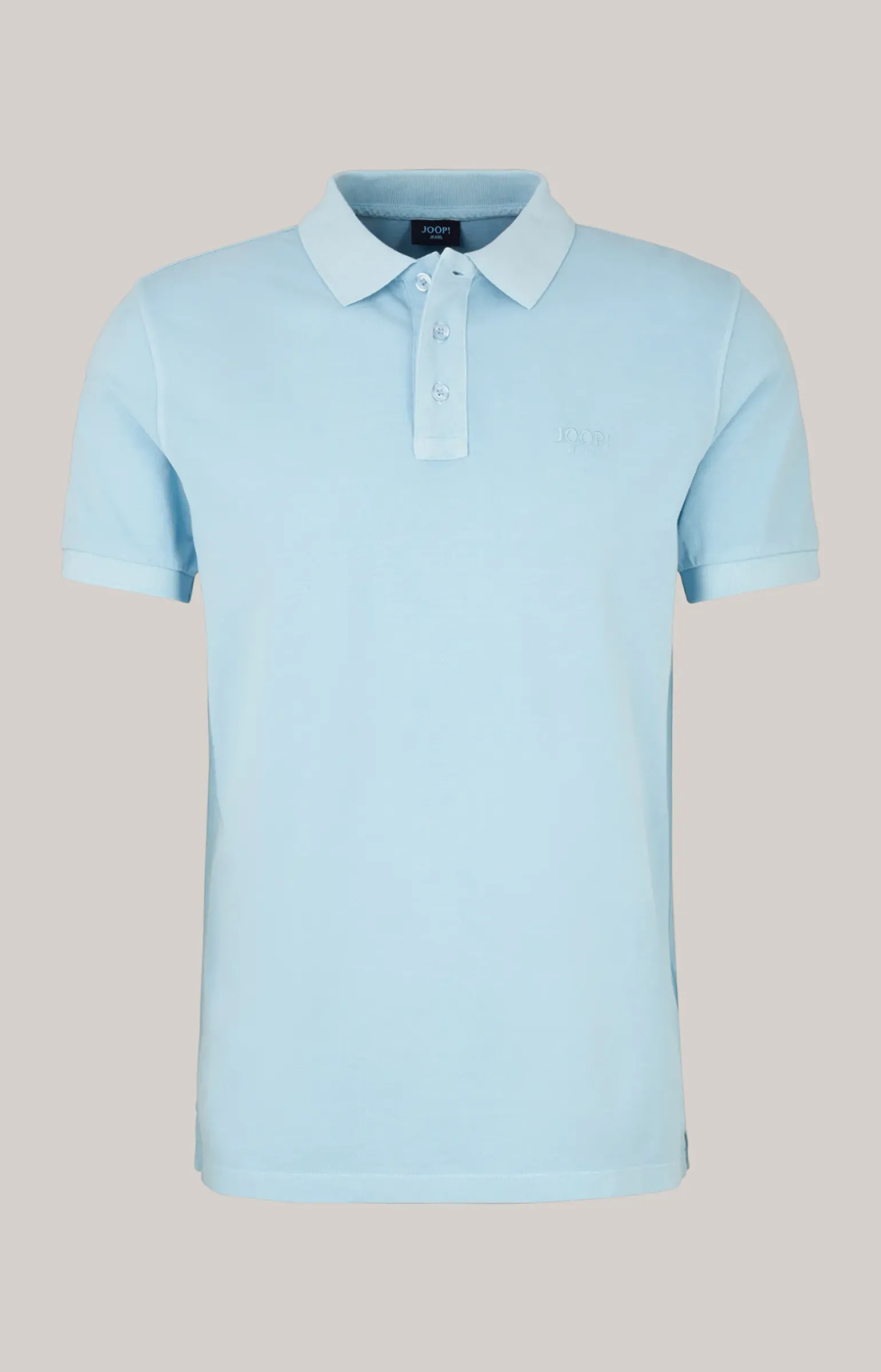 Poloshirt Ambrosio in Hellblau