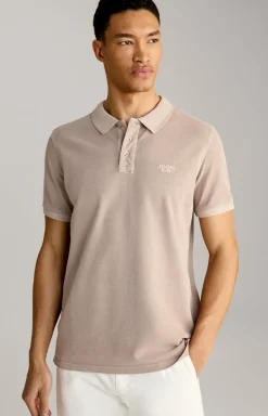 Poloshirt Ambrosio in Hellbraun