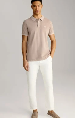 Poloshirt Ambrosio in Hellbraun