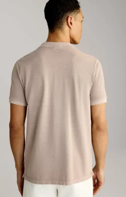 Poloshirt Ambrosio in Hellbraun