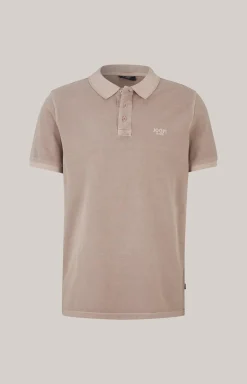 Poloshirt Ambrosio in Hellbraun