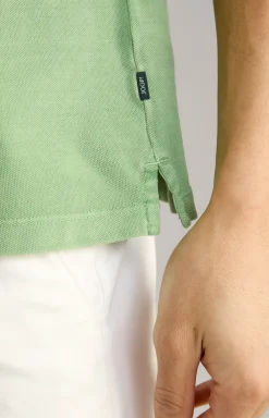 Poloshirt Ambrosio in Hellgrün