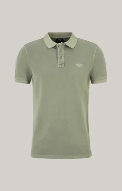 Poloshirt Ambrosio in Oliv