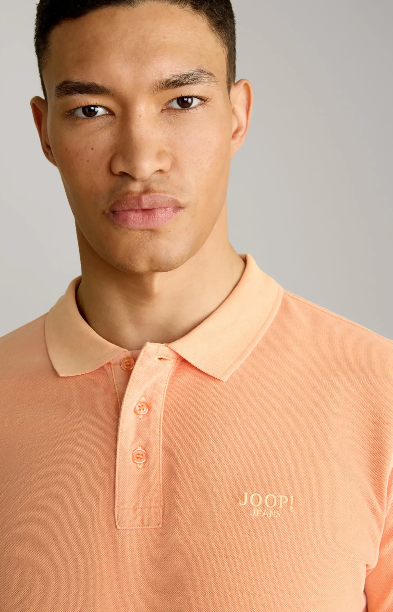 Poloshirt Ambrosio in Orange