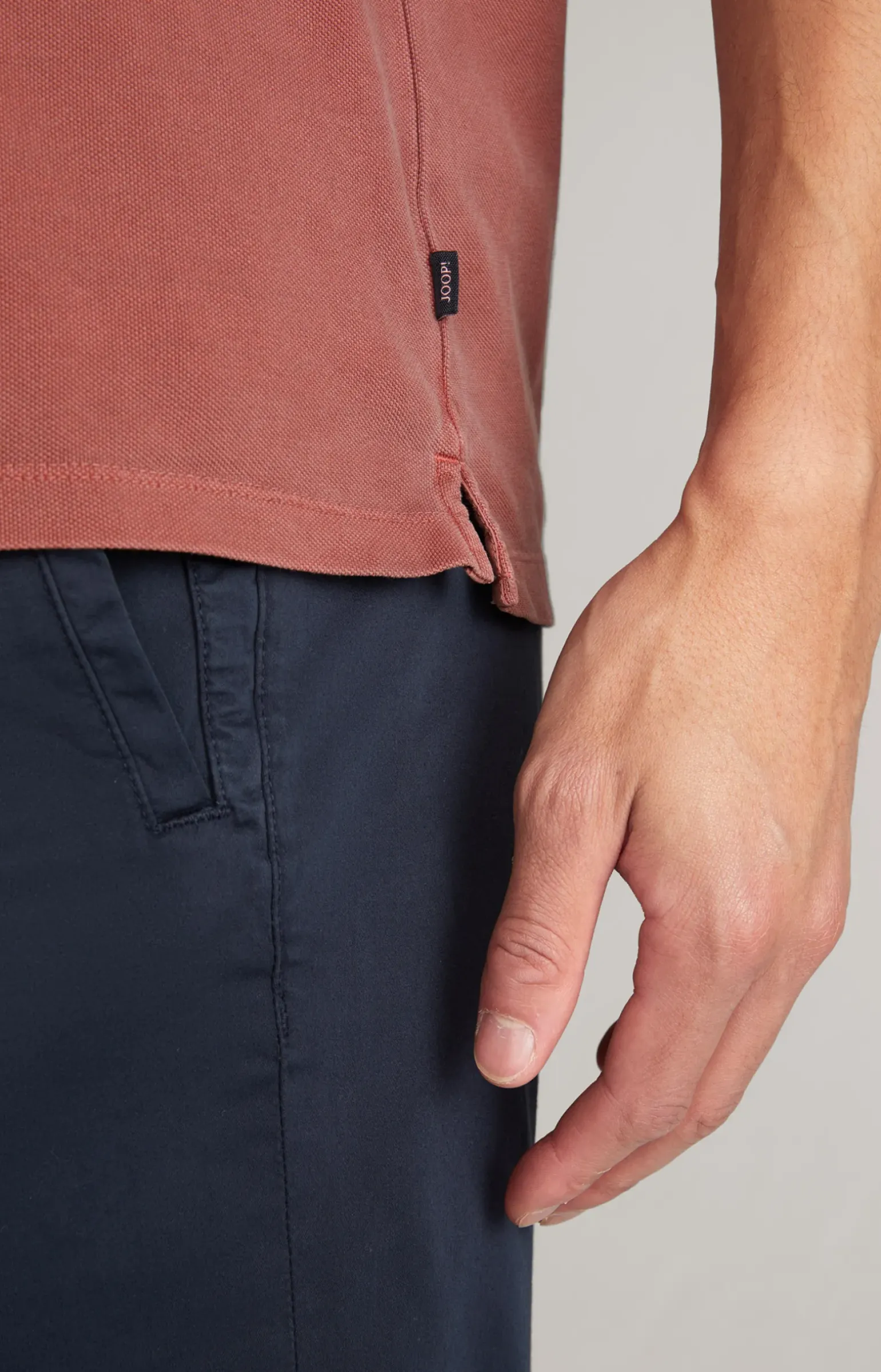 Poloshirt Ambrosio in Rost