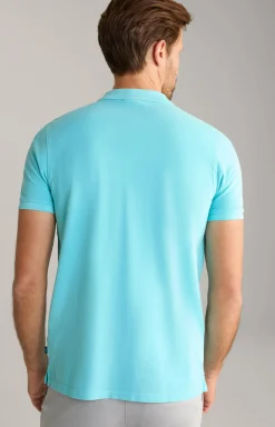 Poloshirt Ambrosio in Türkis