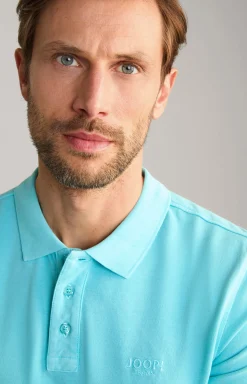 Poloshirt Ambrosio in Türkis