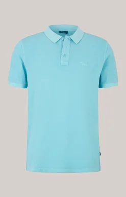 Poloshirt Ambrosio in Türkis