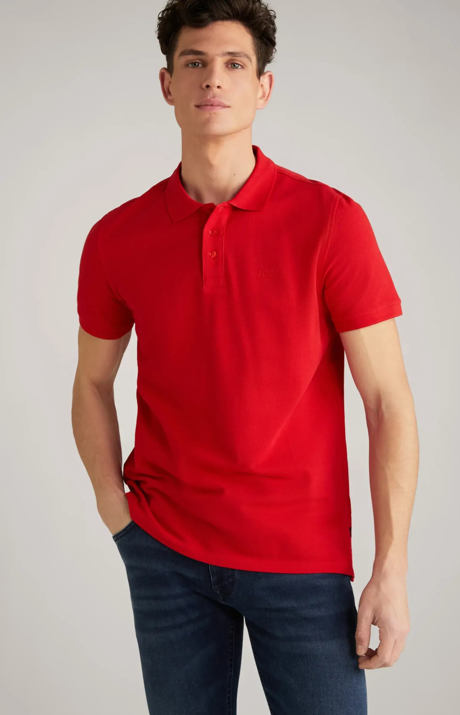 Poloshirt Beeke in Rot