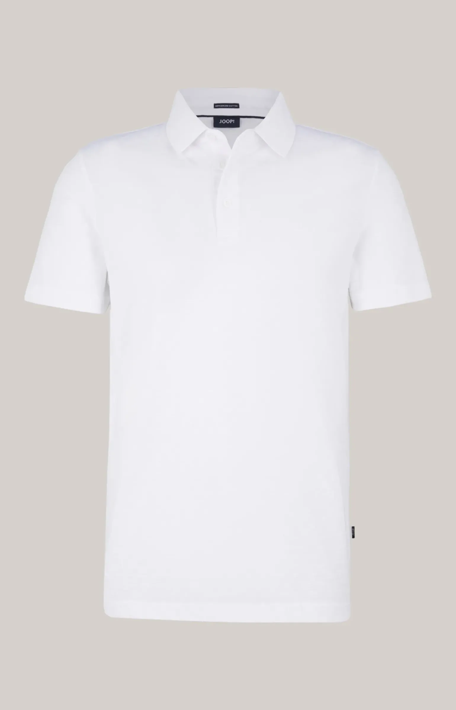 Poloshirt Pacey in Weiß strukturiert