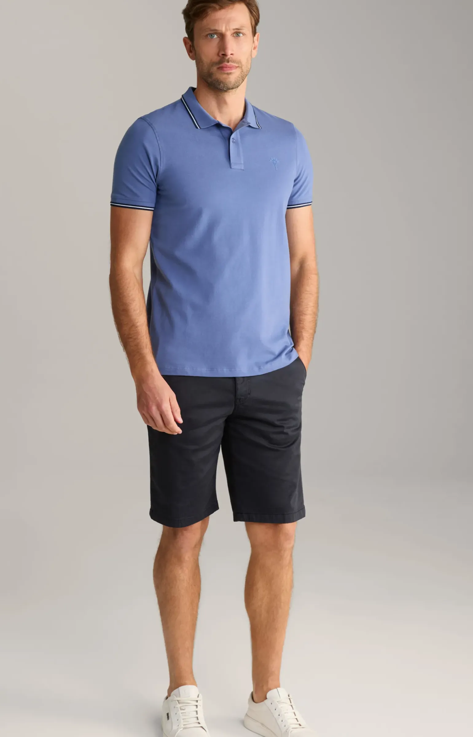 Poloshirt Pavlos in Blau