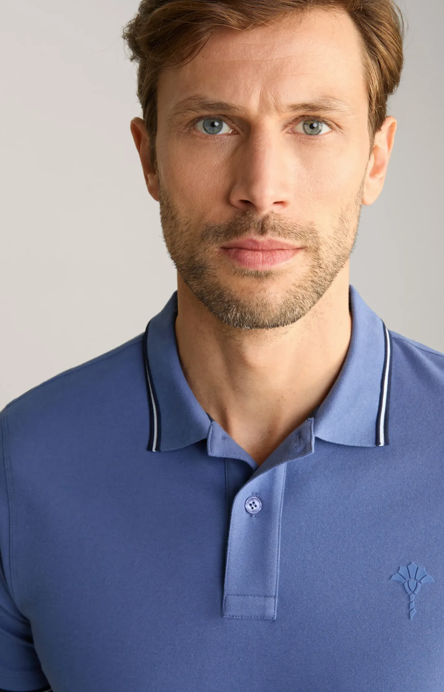 Poloshirt Pavlos in Blau