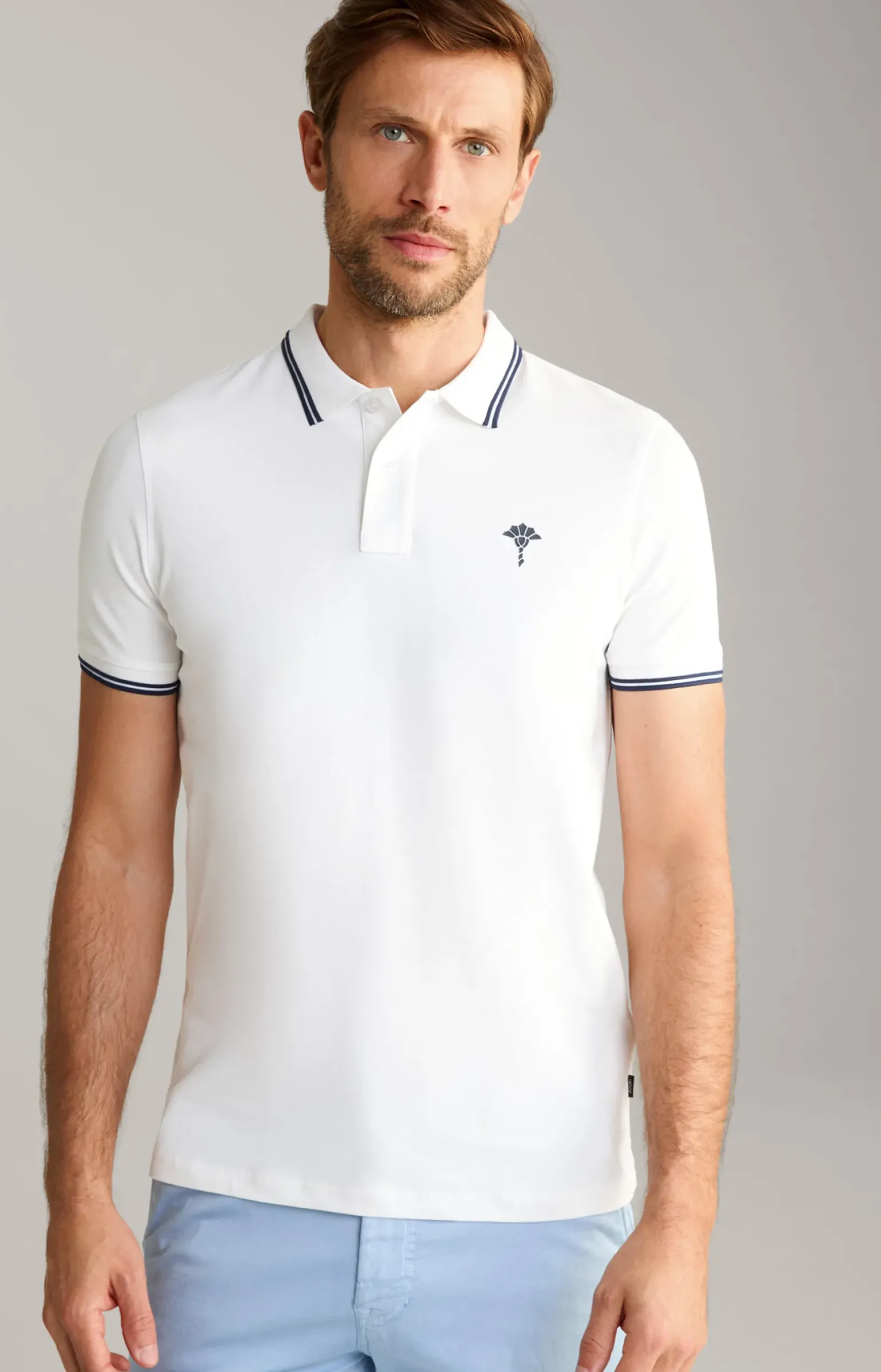 Poloshirt Pavlos in Weiß