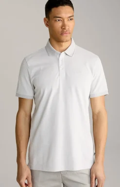 Poloshirt Percy in Hellgrau