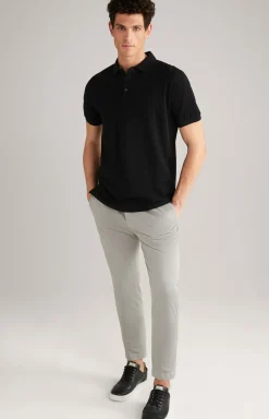 Poloshirt Primus in Schwarz