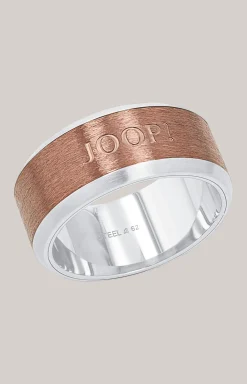 Ring in Silber/Braun