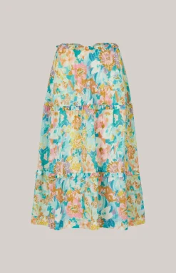 Rock in Mint/Türkis/Gelb