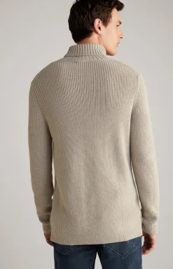 Rollkragenpullover Orlin in Braun