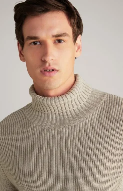 Rollkragenpullover Orlin in Braun