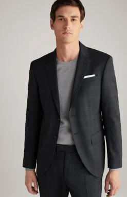 Sakko Damon in Dunkelblau kariert