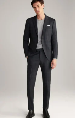 Sakko Damon in Dunkelblau kariert