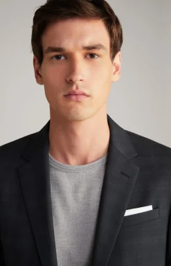 Sakko Damon in Dunkelblau kariert