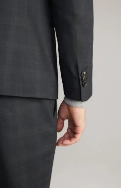 Sakko Damon in Dunkelblau kariert