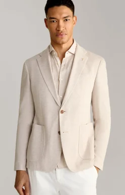 Sakko Hoverest in Beige meliert