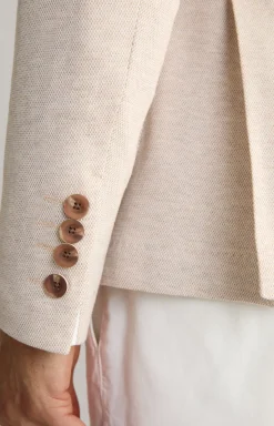 Sakko Hoverest in Beige meliert