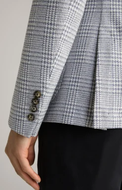 Sakko Hoverest in Blau kariert