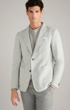 Sakko Laig in Hellgrau/Offwhite