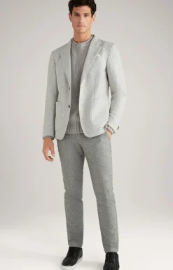 Sakko Laig in Hellgrau/Offwhite