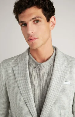 Sakko Laig in Hellgrau/Offwhite