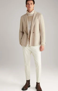 Sakko Lenderson in Hellbraun meliert