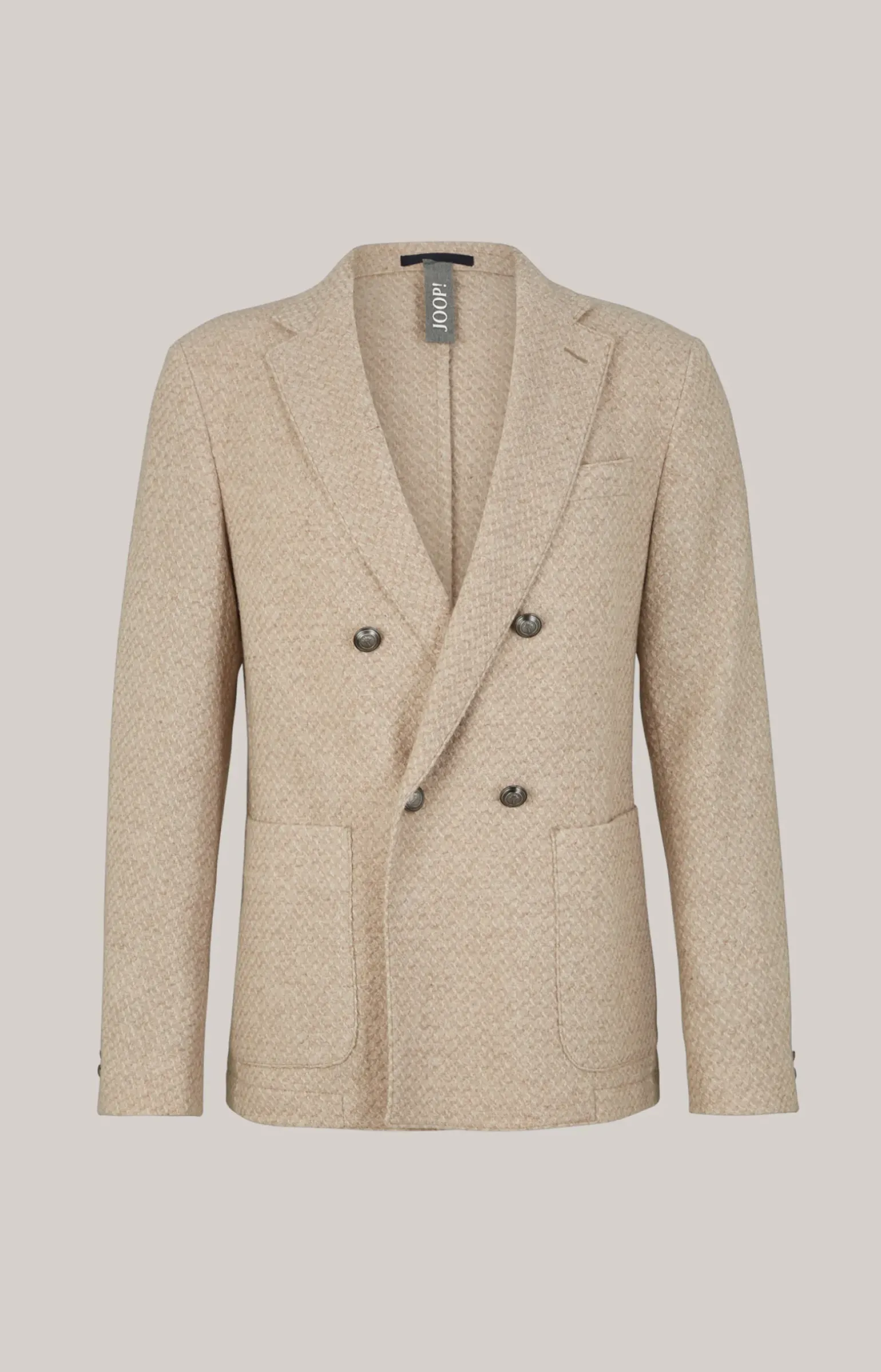 Sakko Lenderson in Hellbraun meliert