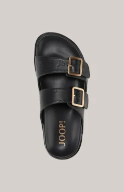 Sandale Decoro Unico Sofi in Schwarz