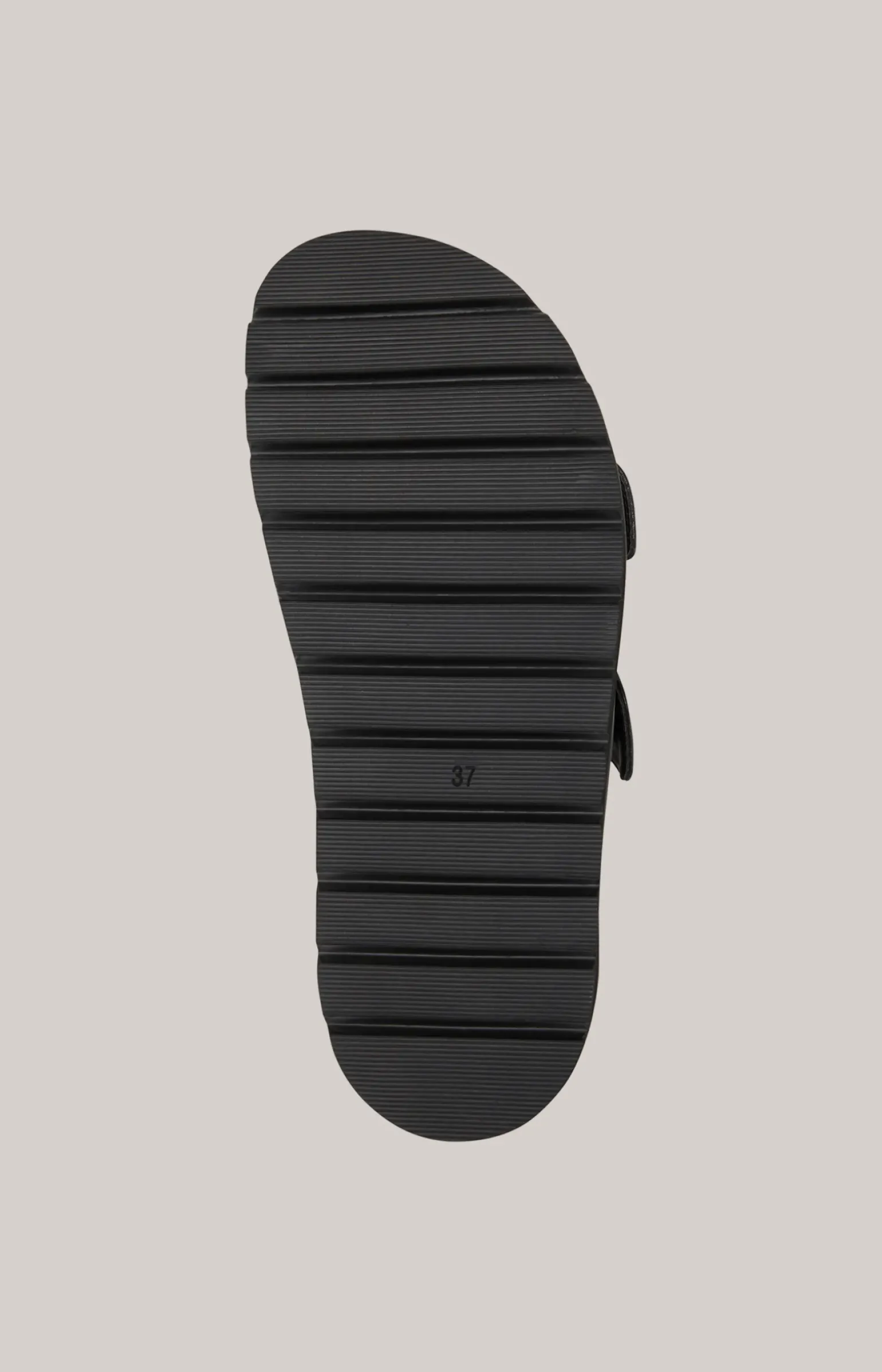 Sandale Decoro Unico Sofi in Schwarz