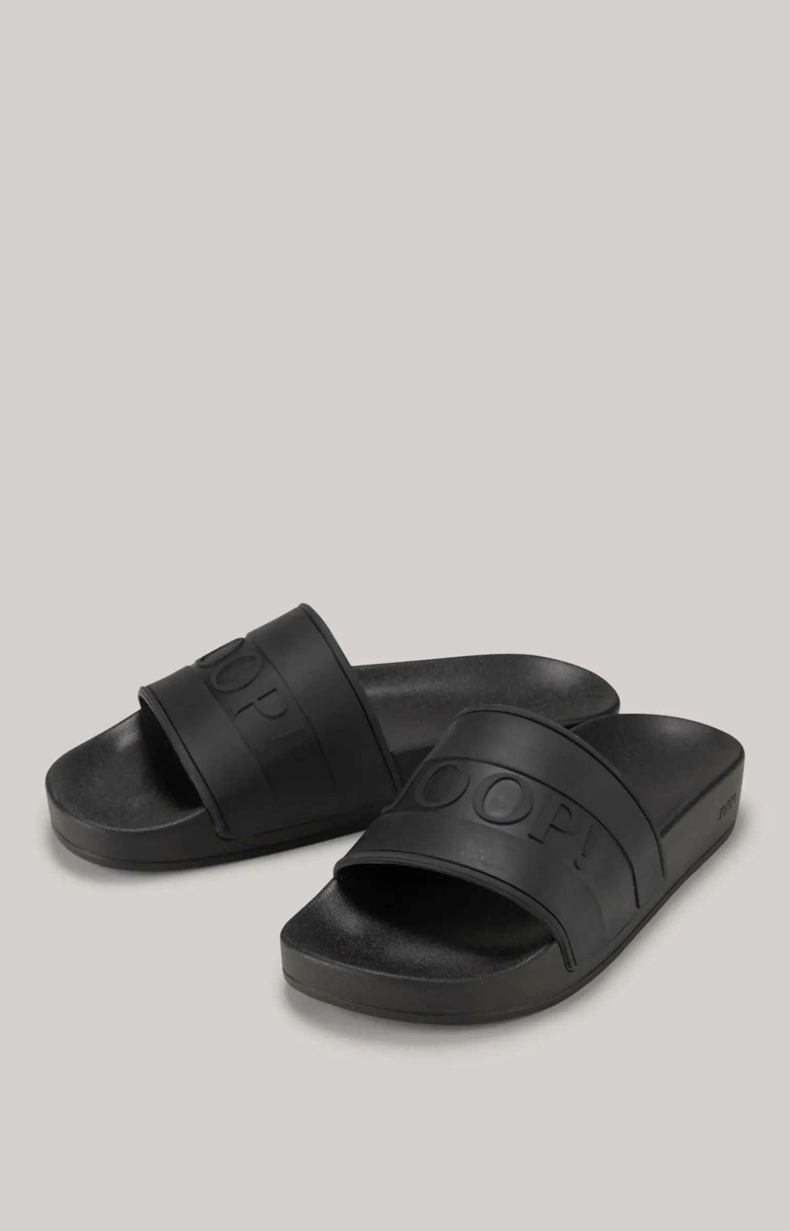 Sandale Lettera Marinos in Schwarz