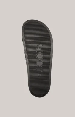 Sandale Lettera Marinos in Schwarz