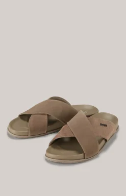 Sandale Velluto Achill in Braun