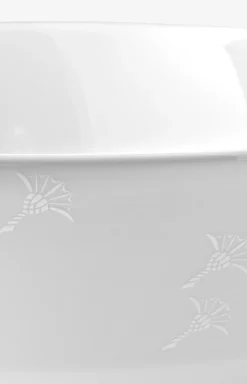 Schale Faded Cornflower 16 cm - 2er Set in Weiß